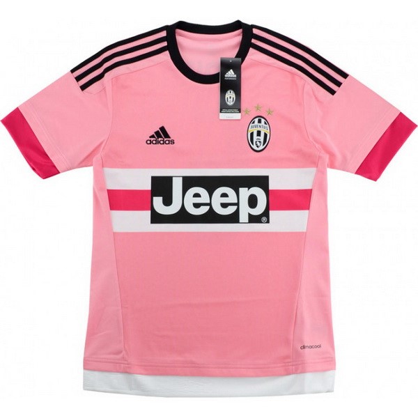 Camiseta Juventus Segunda equipación Retro 2015 2016 Rosa